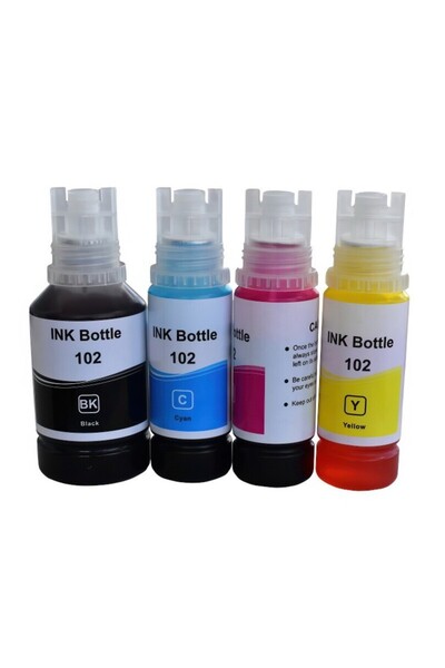 EPSON Cerneala compatibila set 4 flacoane pentru imprimante EcoTank ET-3850, ET-4750, ET-4850, ET-4856