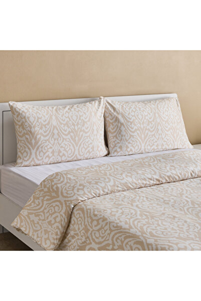 Home Box Matrix Essen 3-Piece Microfiber Printed Queen King Duvet Cover Set -...