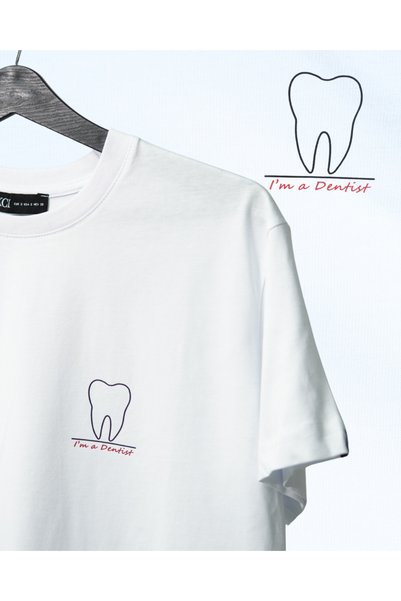 OXCI تي شيرت بتصميم I'm a Dentist للجنسين