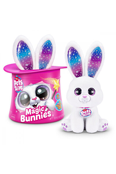 OEM Jucarie de plus interactiva Tip Pets Alive cu Bagheta Magica, Iepurasul M...