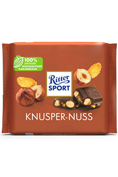 Ritter Sport CRUNCHY NUT 100GM