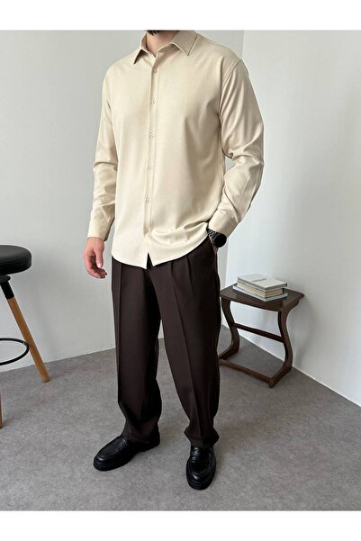 BYATA MENS STYLE Men's Long Sleeve Lycra Shirt