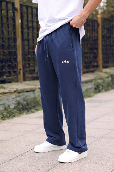 aziso Καλοκαιρινό ρυθμιζόμενο φαρδύ παντελόνι φόρμας