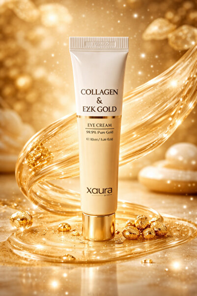 xaura Collagen & 24K Gold Eye Cream Göz Çevresi Kremi 40 ml