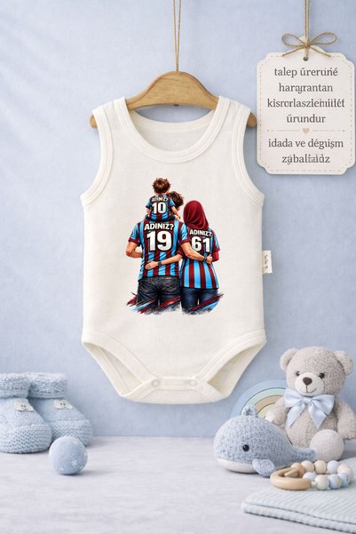 ModaXen Baby Bodysuit with Funny Writing My Storm Family Printed 100% Cotton Body (Newborn & Baby)