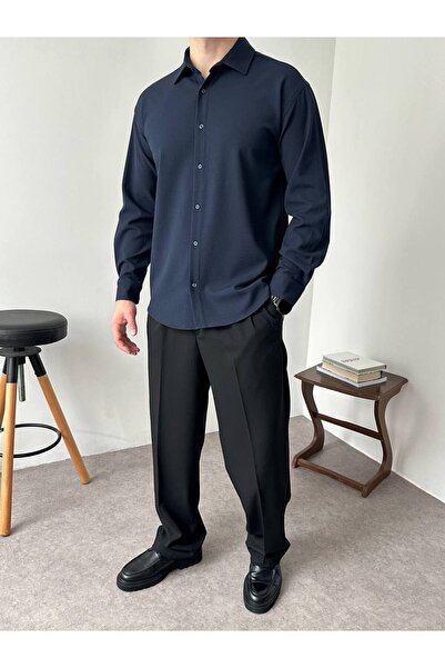 BYATA MENS STYLE Men's Long Sleeve Lycra Shirt