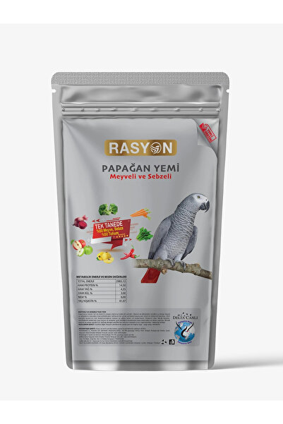delta rasyon Rasyon Meyveli Ve Sebzeli Büyük Taneli 850 Gr