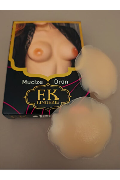F.K Silikon Göğüs Ucu Kapatıcı Çiçek Modeli Yapışkanlı, İz Belli Etmez, Tekra...