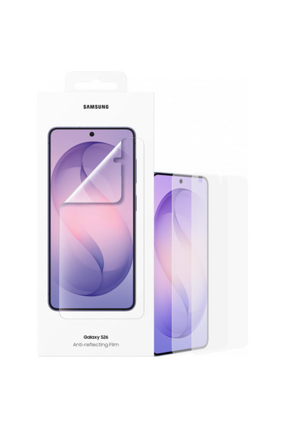 Samsung Anti-reflective Screen Protector for Galaxy S26 S942, Plastic, Set of...