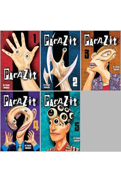 Kayıp Kıta Yayınları Parazit 1-5. Ciltler