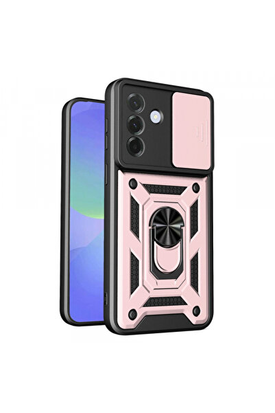 Techsuit Husa pentru Samsung Galaxy A37 5G, Techsuit, CamShield, Roz Aurie