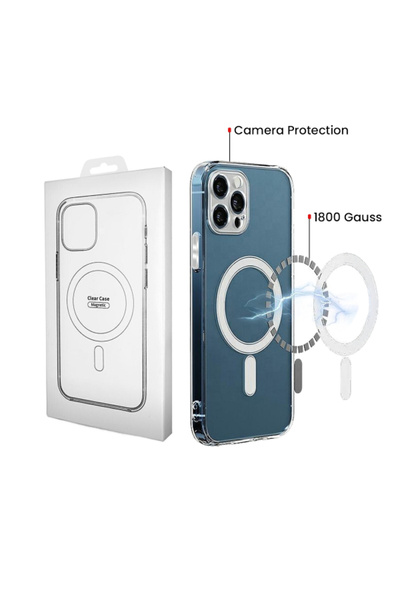 OEM Θήκη MagSafe για Samsung Galaxy S26 S942, OEM, 1800 Gauss, Διαφανής