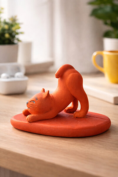 Agno Works Kedi Telefon Standı