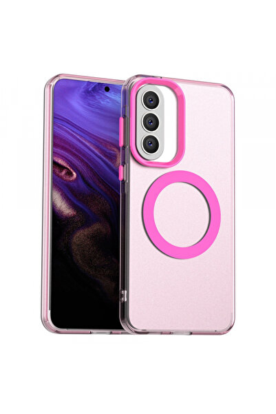 Techsuit Husa MagSafe pentru Samsung Galaxy A37 5G, Techsuit, CandyCase, Roz