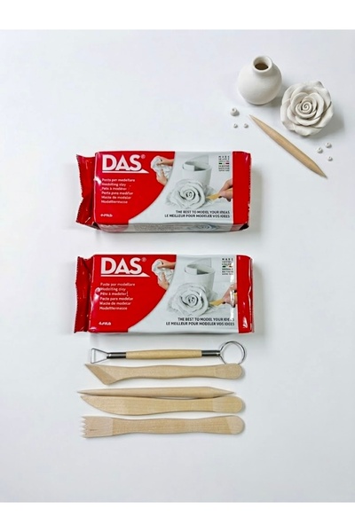 Das Seramik Hamuru Beyaz (500Gram) 2'Li Paket 2x500Gr