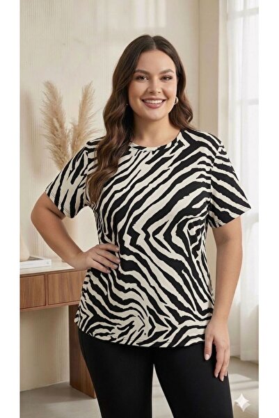 Vinola Plus Size Viscose Jersey Fabric Comfortable Fit High Quality Blouse