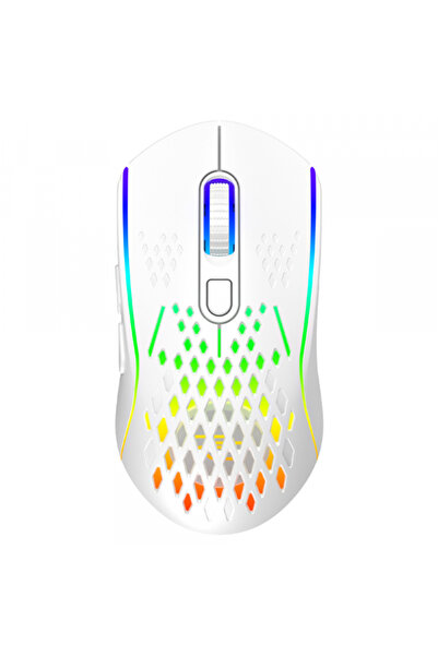 Proove Mouse Gaming Wireless Buzz, RGB, 800DPI - 4800DPI, Alb WMBU00022402