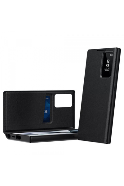 Techsuit Θήκη για Samsung Galaxy S26 Ultra S948, Techsuit, SmartView, Μαύρο