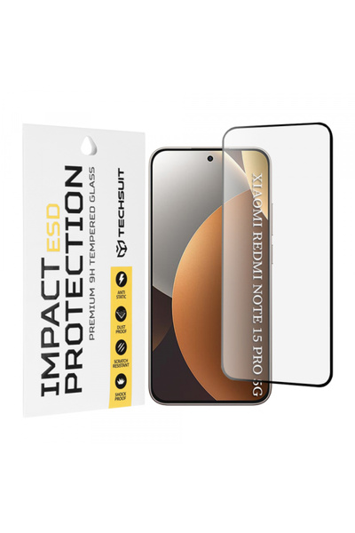 Techsuit Folie de protectie Ecran pentru Xiaomi Redmi Note 15 Pro 5G, Sticla ...