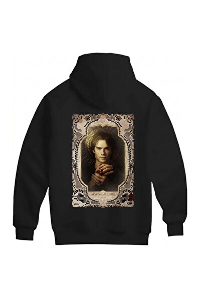 SVART WEAR The Vampire Diaries Unisex Oversized %100 Cotton Pack Sweatshirt