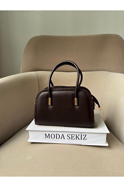 Moda Sekiz Women's Faux Leather Double Strap Shoulder Bag Bag