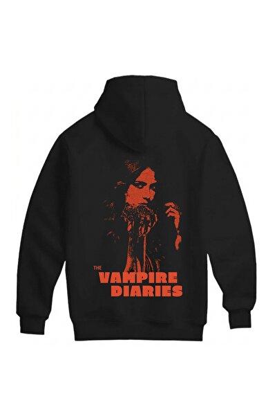 SVART WEAR The Vampire Diaries Hanorac unisex supradimensionat, 100% bumbac