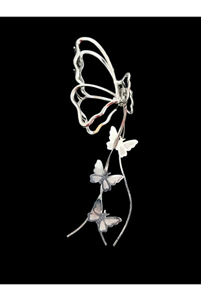 NOT GUILTY Metal Butterfly Clasp Silver