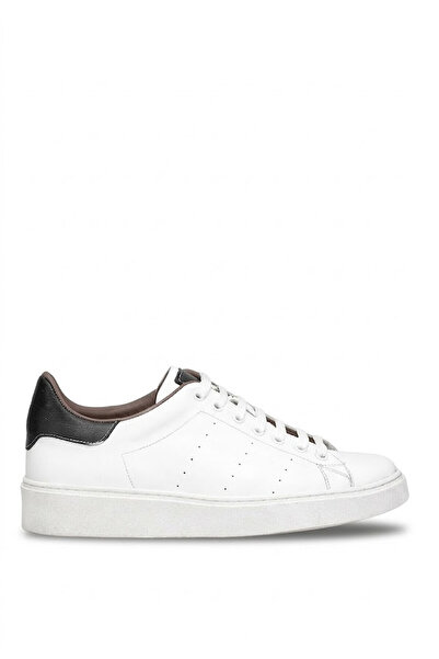 Ayakkabı Fuarı Elit Vra40658C Men's Genuine Leather Casual Shoes White