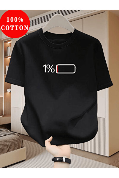 PERISENSE تي شيرت قطني ممشط كبير الحجم 100% قطن - تي شيرت صيفي مريح وفضفاض مط...