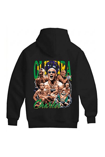 SVART WEAR Hanorac unisex supradimensionat Charles Oliveira, 100% bumbac