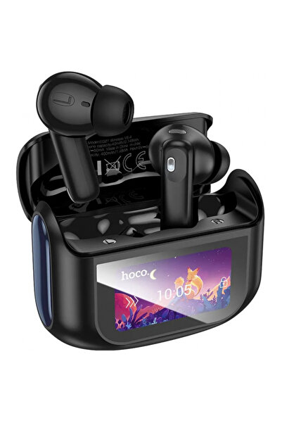 Hoco Căști handsfree Bluetooth EQ21, TWS, ANC, Negru