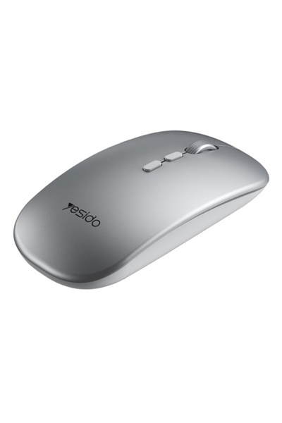 Yesido Mouse Wireless KB15, 800DPI - 1600DPI, Argintiu
