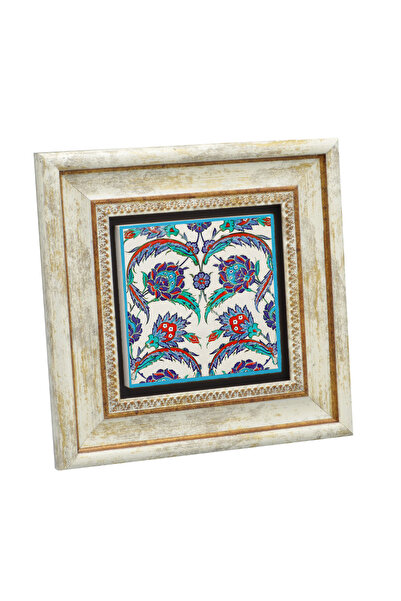 Sadrazam Οθωμανικό σχέδιο πλακιδίων Ιζνίκ (Τζαμί Ρουστάμ Πασά) Β με τύπωμα Πί...