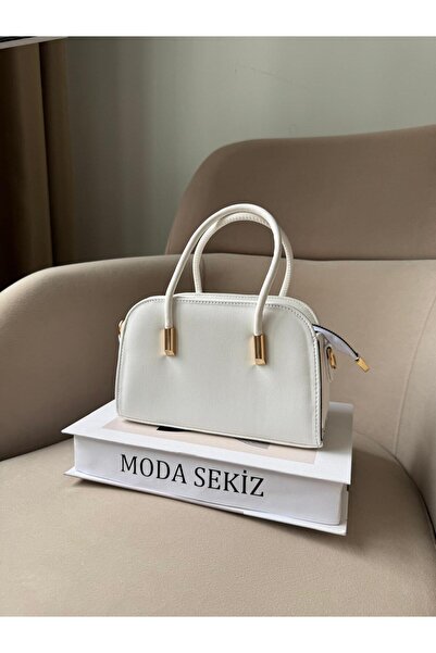 Moda Sekiz Women's Faux Leather Double Strap Shoulder Bag Bag