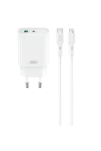 XO Design Incarcator Retea Cu Cablu Lightning CE30, 30W, 3A, 1 x USB-A - 1 x ...