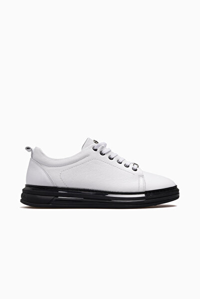 Pierre Cardin Men's Leather casual Sneakers shoes 25y 43333 m white