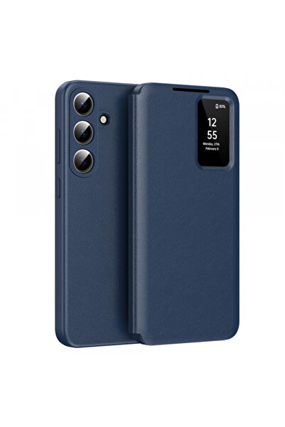 Techsuit Husa pentru Samsung Galaxy S26 S942, Techsuit, SmartView, Albastra