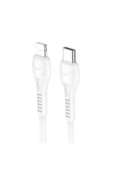 Hoco USB-C - Lightning X37 Data and Charging Cable, 27W, 1m, White