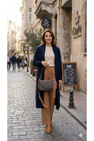 RMY MODA Monogram Baget Ve Crossbody Bag