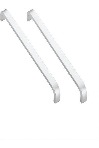 Qrity 10 Pieces 128 mm Hole Surface Aluminium Alloy Handle Cabinet Furniture ...