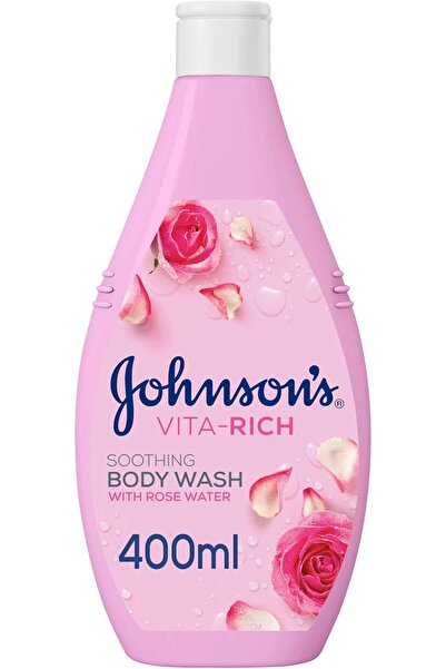 Johnson & Johnson Vita Rich Body Wash with Rose Water 400 ml