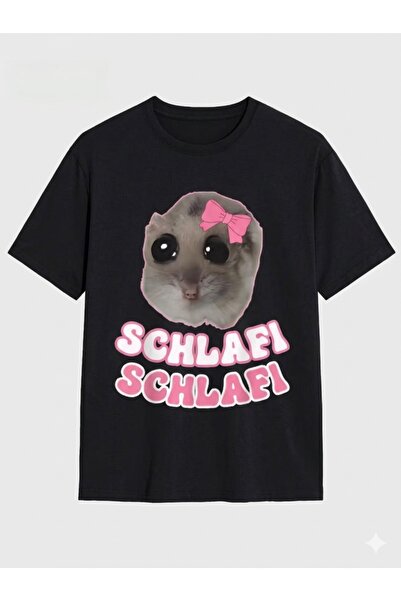 gencerco Χάμστερ που κοιμάται με τύπωμα Premium oversized Μπλουζάκι
