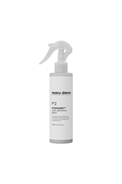 Maru.Derm StyleGuard™ Bukle Belirginleştirici Saç Spreyi – Dalgalı ve Kıvırcı...