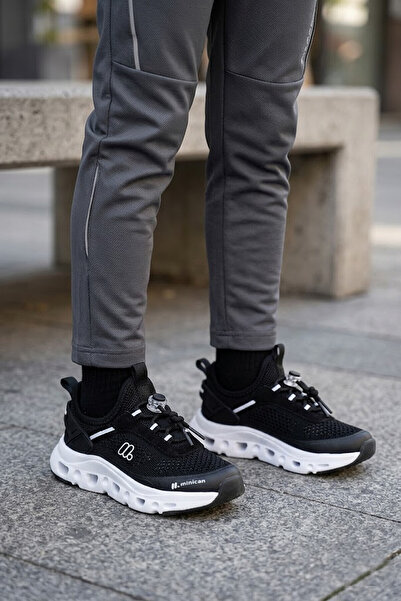 Ayakkabı Fuarı Elit İH1-F-BZX001-26Y Filet Boy Classic S sneakerși Negru