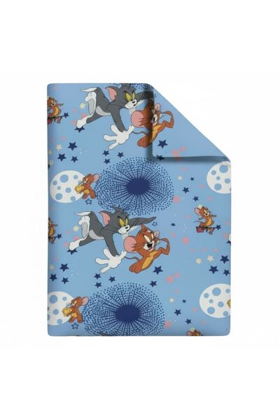 BebeNou Πάπλωμα Ranforce Βαμβάκι με Tom&Jerry Blue για κρεβάτι 2-8 / 2-12 ετώ...