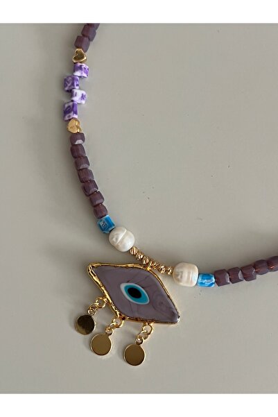 tones official Natural Stone Eye-Drop-Elephant Pendant