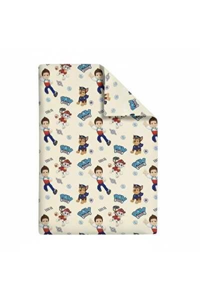 BebeNou Πάπλωμα Ranforce από Βαμβάκι με κρέμα Paw Patrol για κρεβάτι 2-8 / 2-...