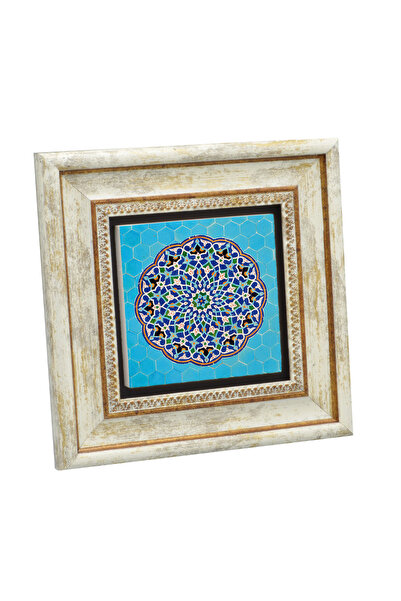 Sadrazam Cami Chinese (Iran) B Printed Natural Stone Painting 20X20Kd-53