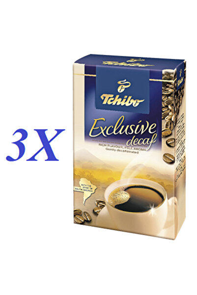 Tchibo Exclusive Cafea Macinata Decofeinizata 250 g - 3 Buc (trei Pachete)