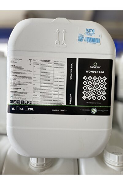 Naturwin Wonder Sea Organik Sıvı Deniz Yosunu Gübre – Bitki Gelişim Destekley...